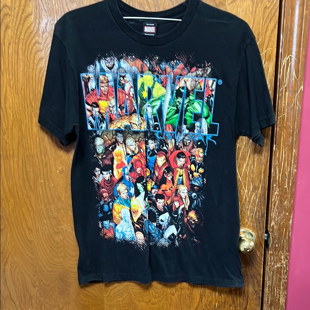 Marvel Black Graphic T-Shirt